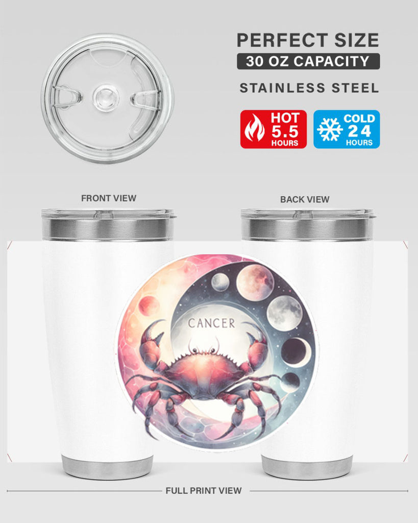 cancer 166#- zodiac- Tumbler
