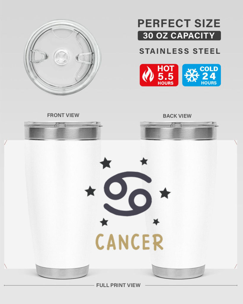 cancer 172#- zodiac- Tumbler