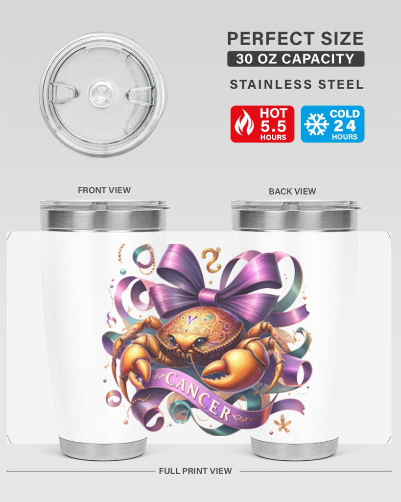 cancer 173#- zodiac- Tumbler