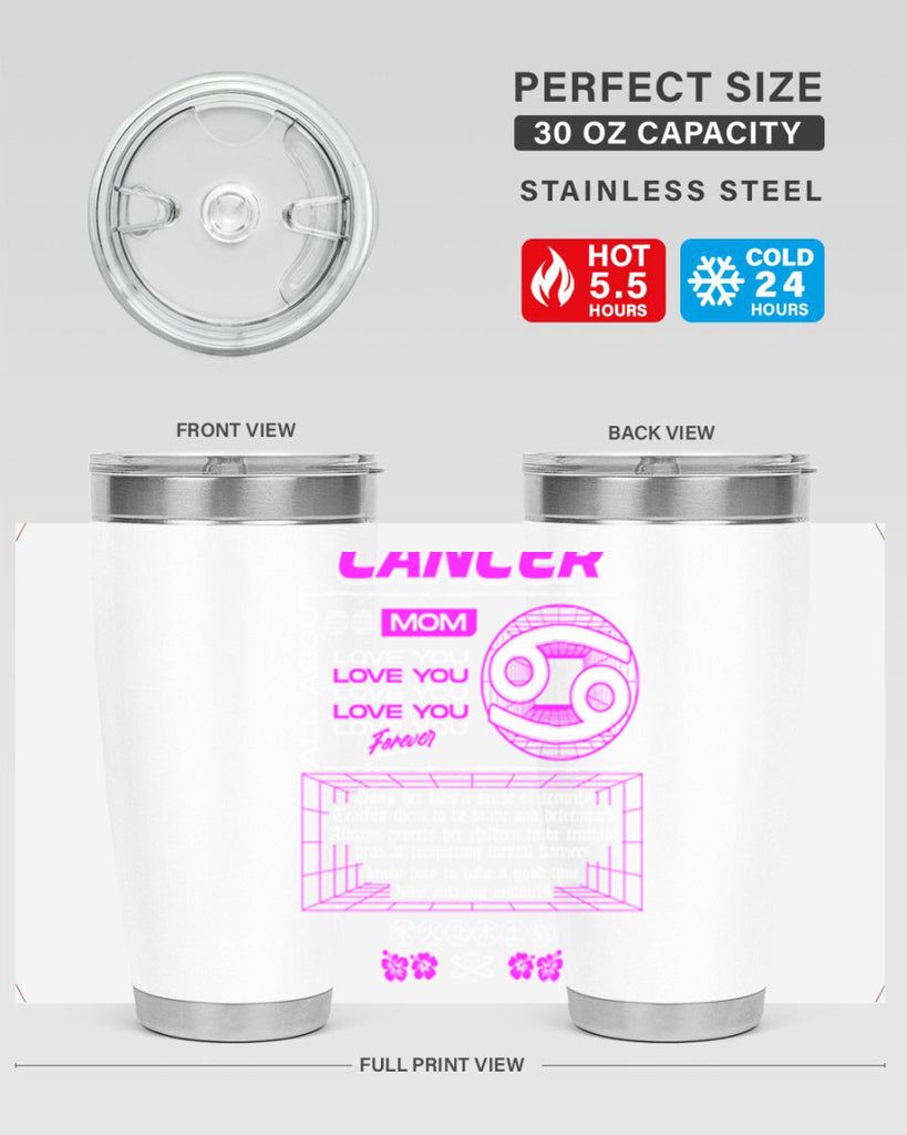 cancer 176#- zodiac- Tumbler