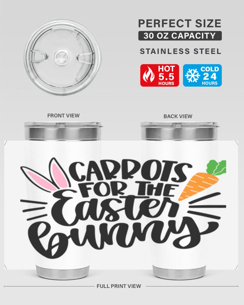 carrots for the easter bunny 66#- easter- Tumbler