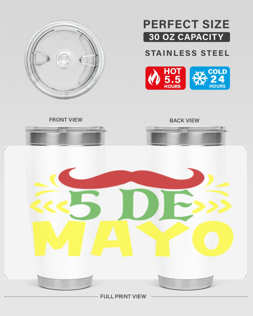de mayo 5#- cinco de mayo- Tumbler