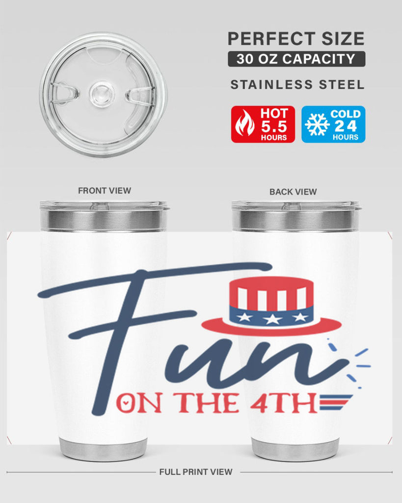 fun on the th Style 18#- Fourt Of July- Tumbler