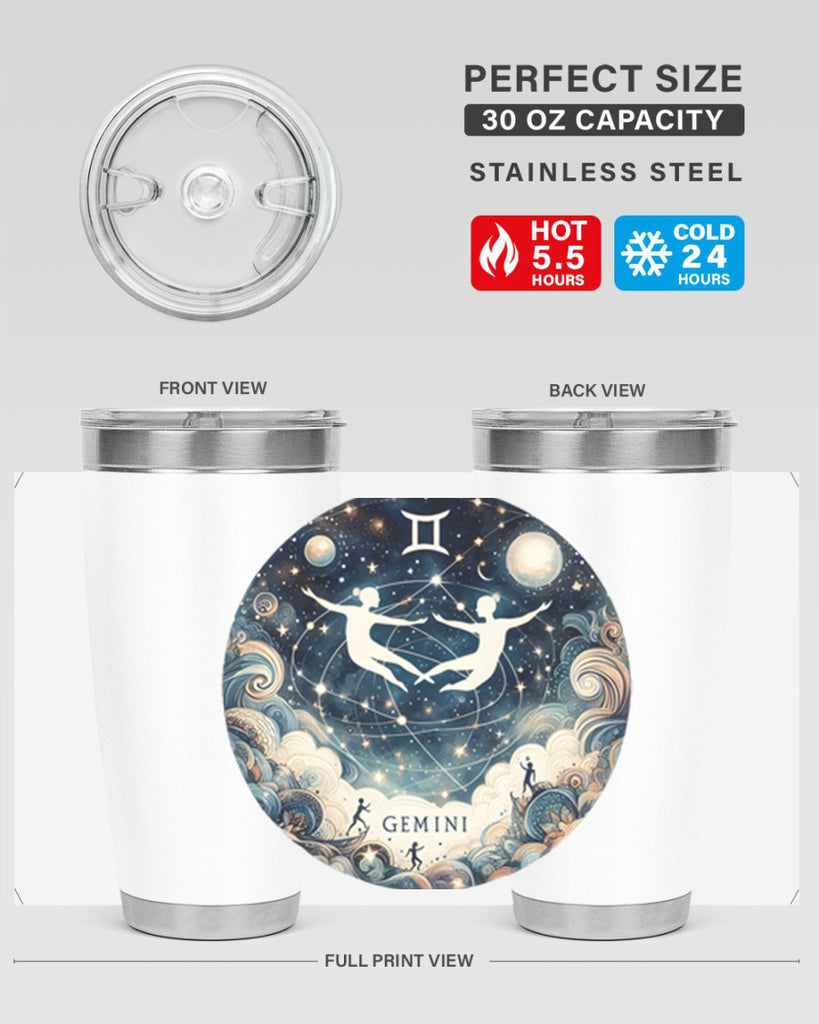 gemini 249#- zodiac- Tumbler