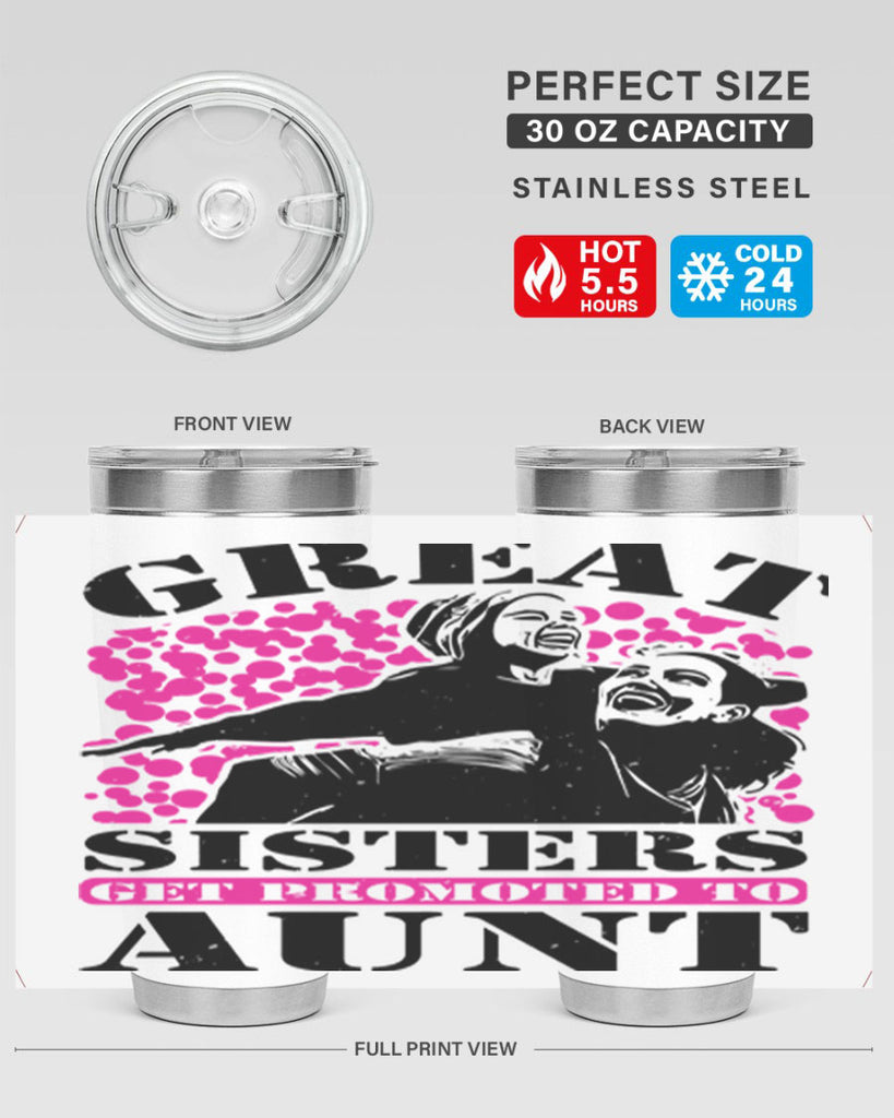 great sisters get promoted to aunt 83#- mothers day- Tumbler