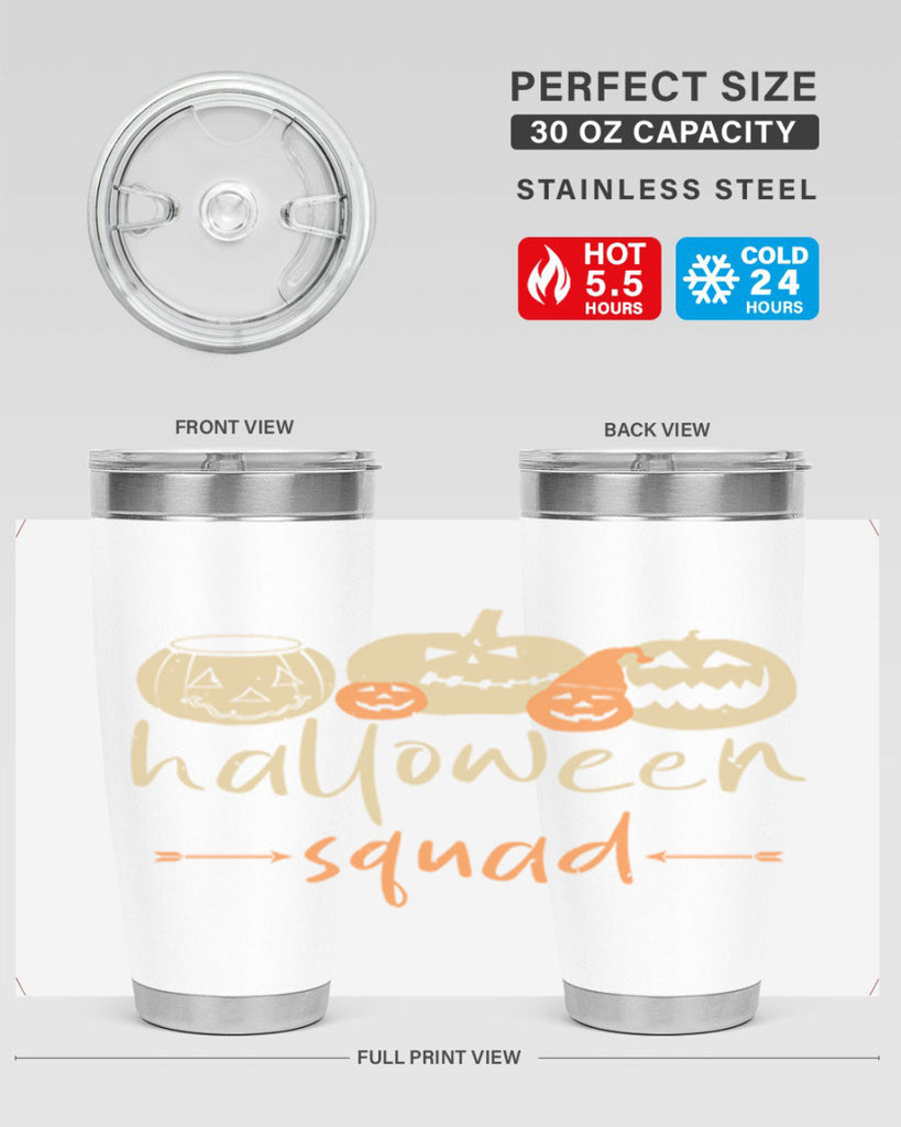 halloween squad 159#- halloween- Tumbler