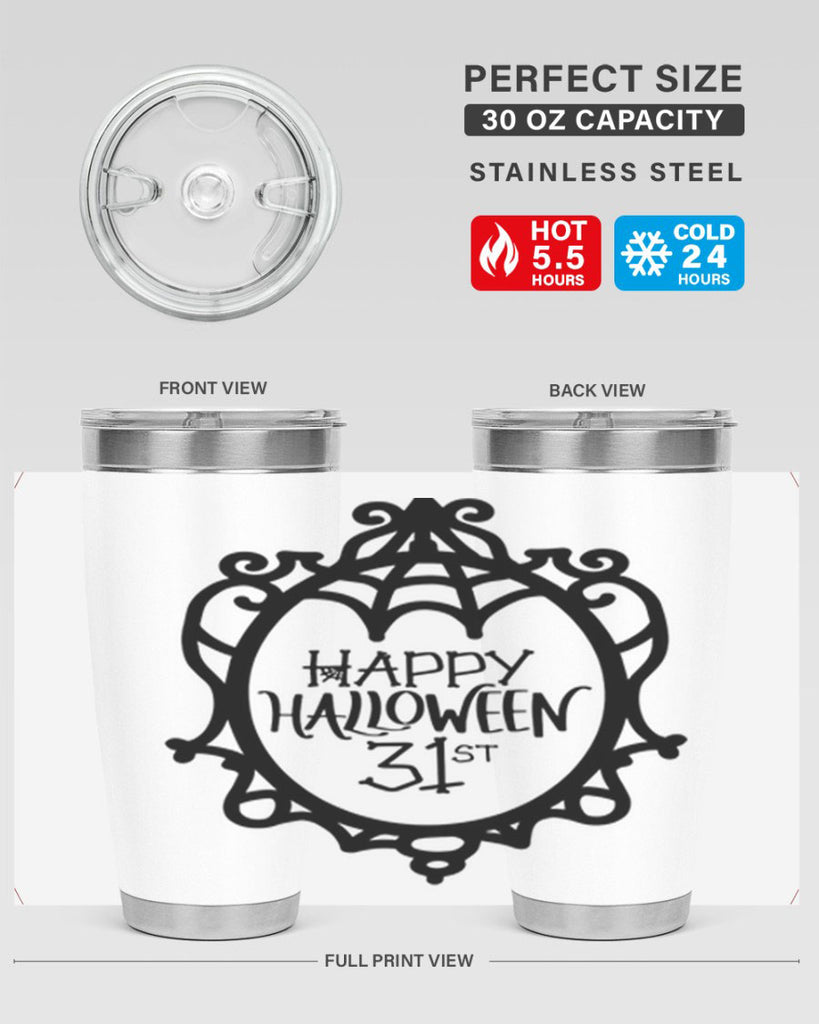 happy halloween st 64#- halloween- Tumbler