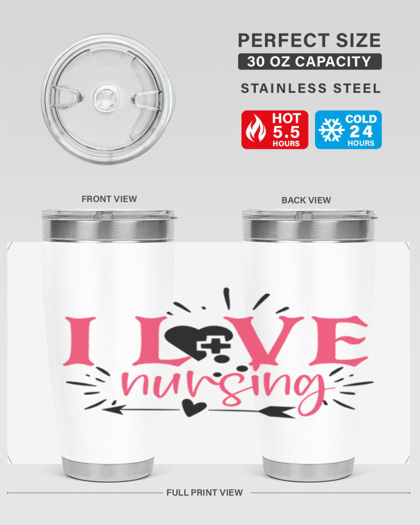 i love nursing Style Style 174#- nurse- tumbler