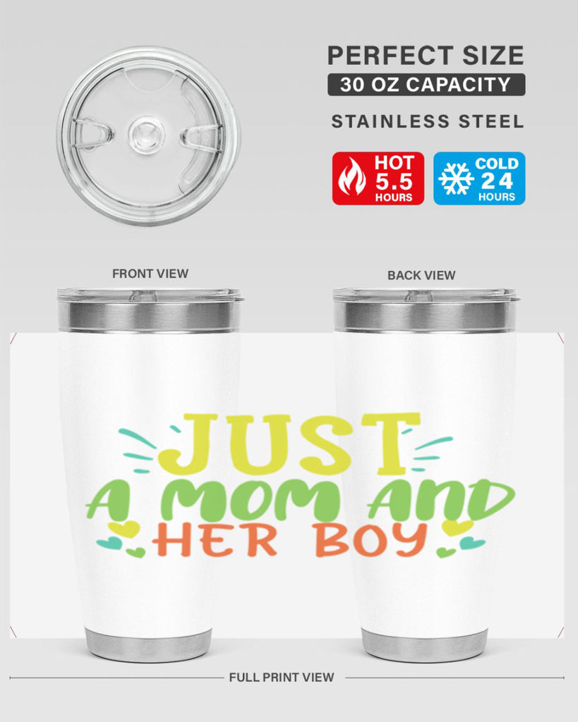 just a mom and her girl 391#- mom- Tumbler