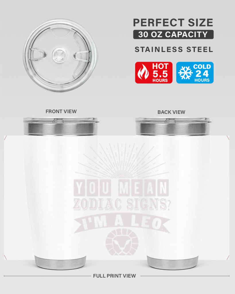 leo 309#- zodiac- Tumbler