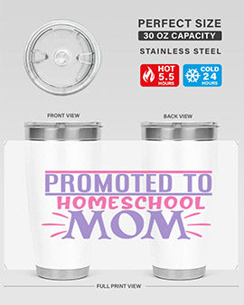 promoted to homeschool mom Style 49#- corona virus- Tumbler