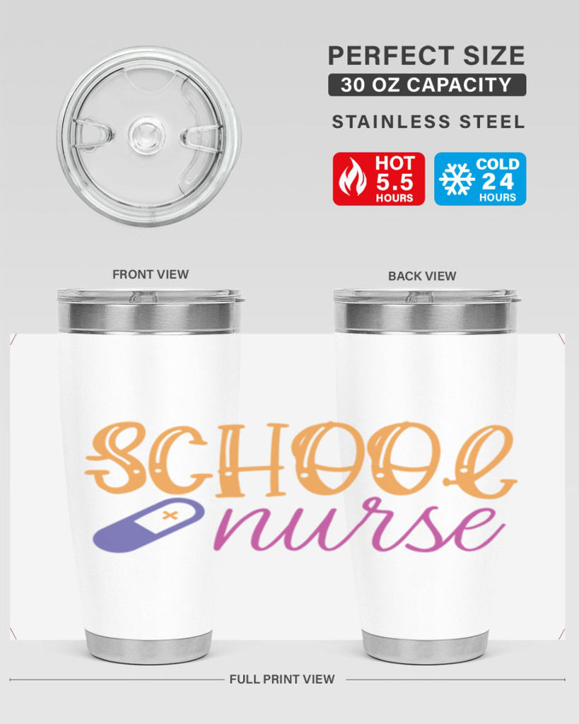 school nurse Style Style 48#- nurse- tumbler