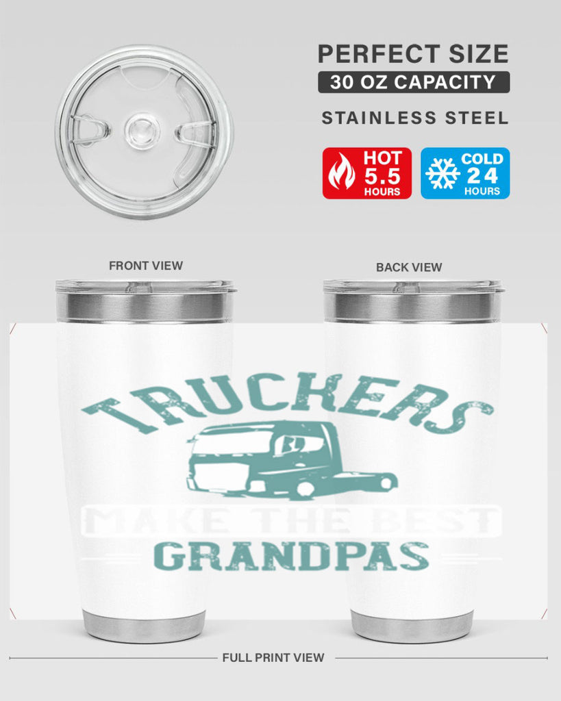 truckers make the best grandpas Style 12#- truck driver- tumbler