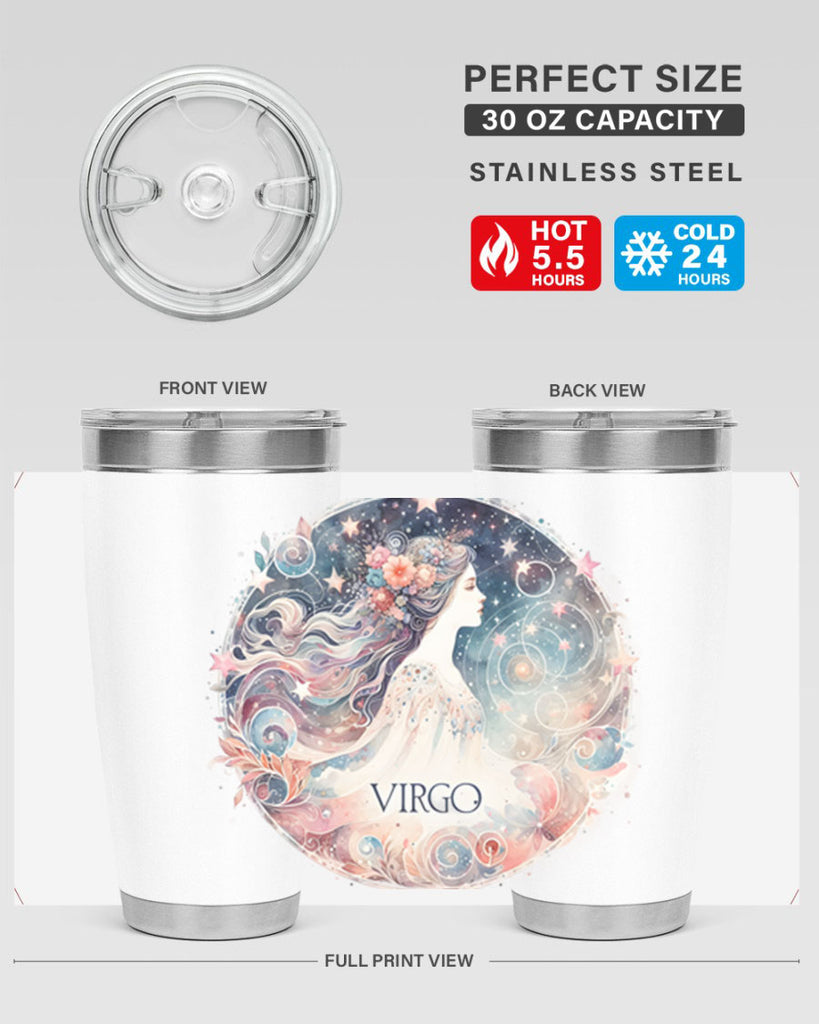 virgo 545#- zodiac- Tumbler