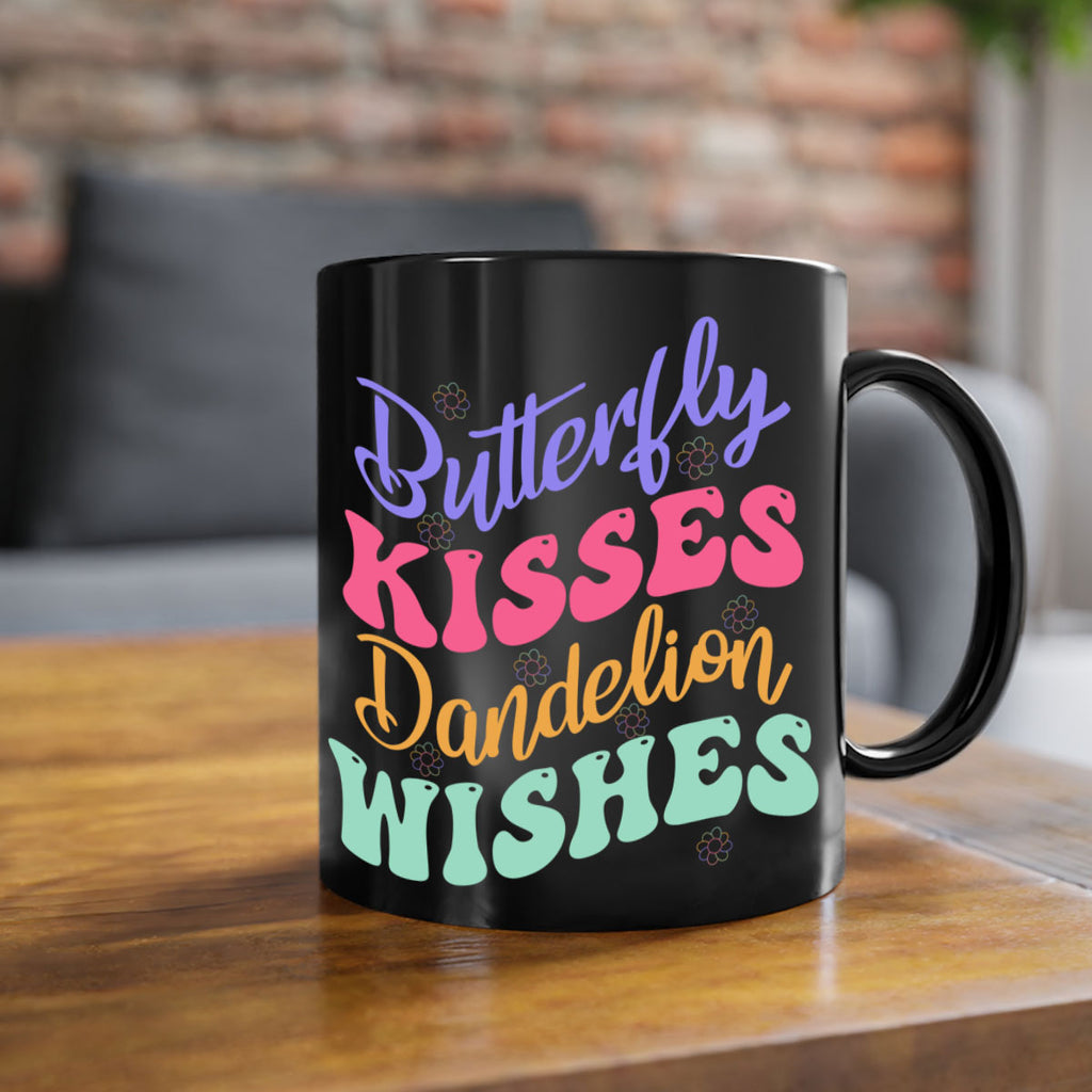 Butterfly kisses dandelion wishes96#- spring-Mug / Coffee Cup