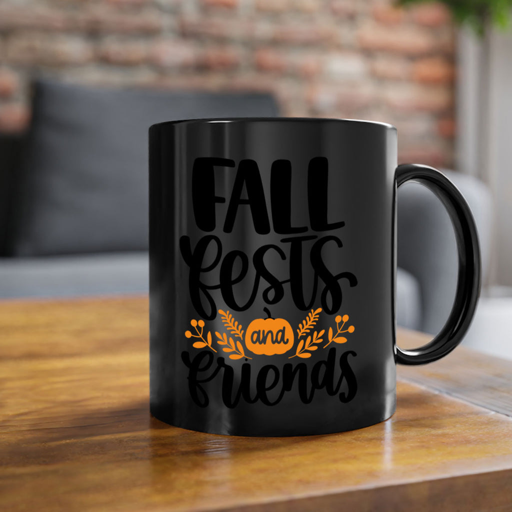 Fall Fests And Friends 484#- fall-Mug / Coffee Cup
