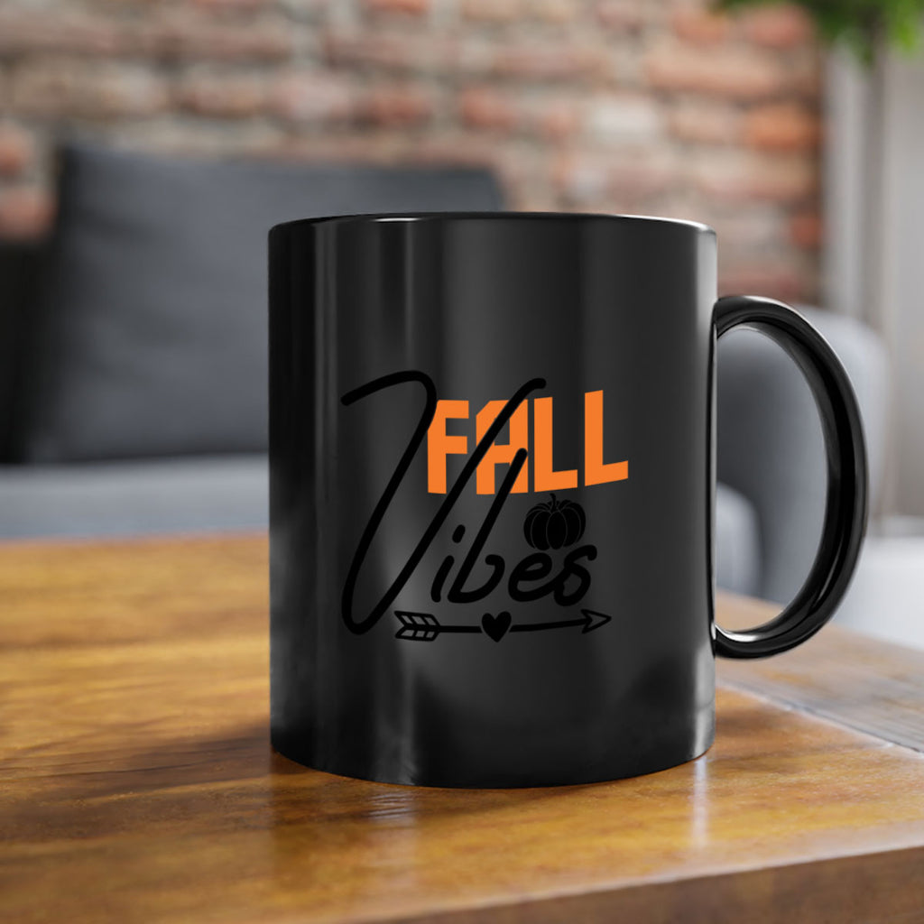 Fall Vibes 142#- fall-Mug / Coffee Cup