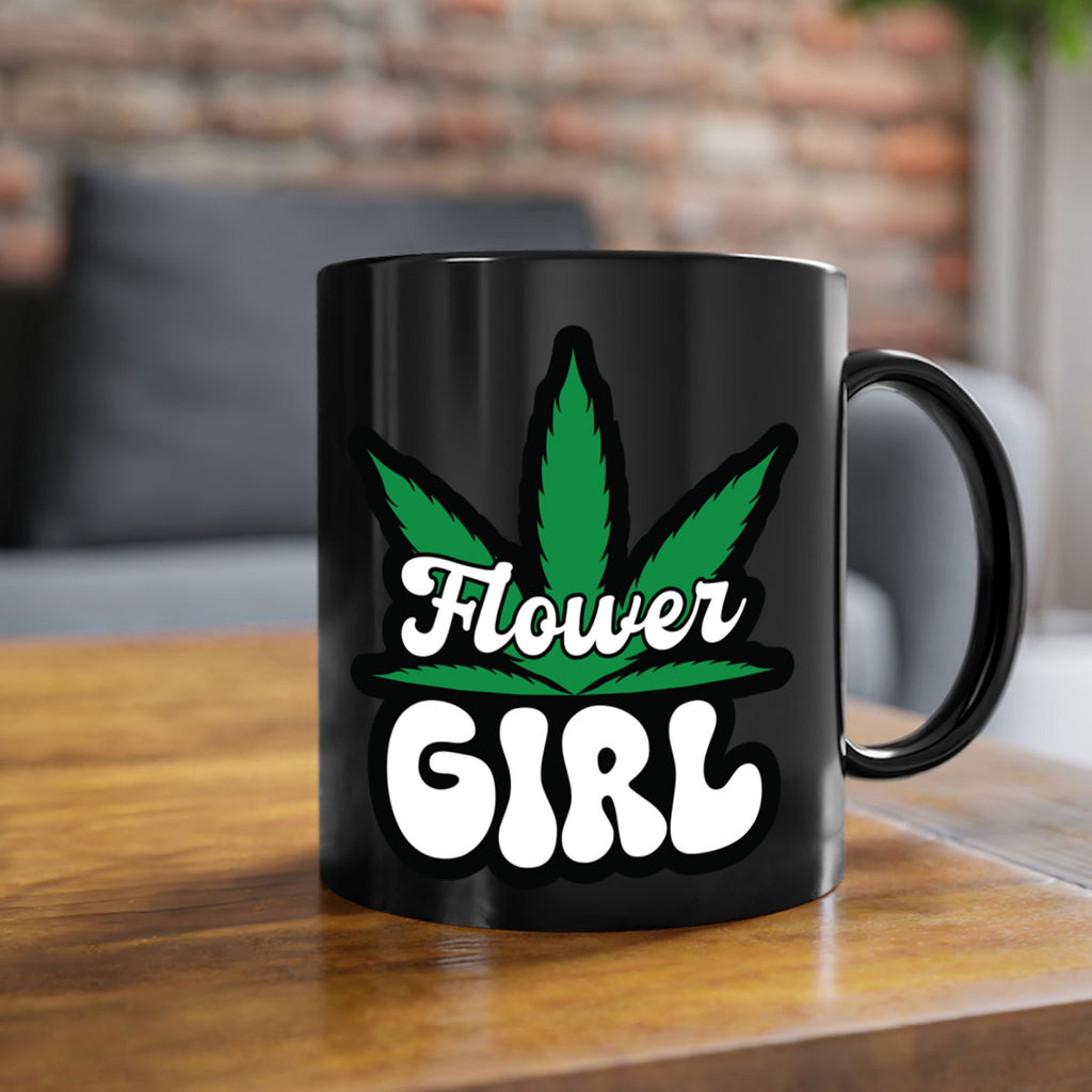 Flower girl 85#- marijuana-Mug / Coffee Cup