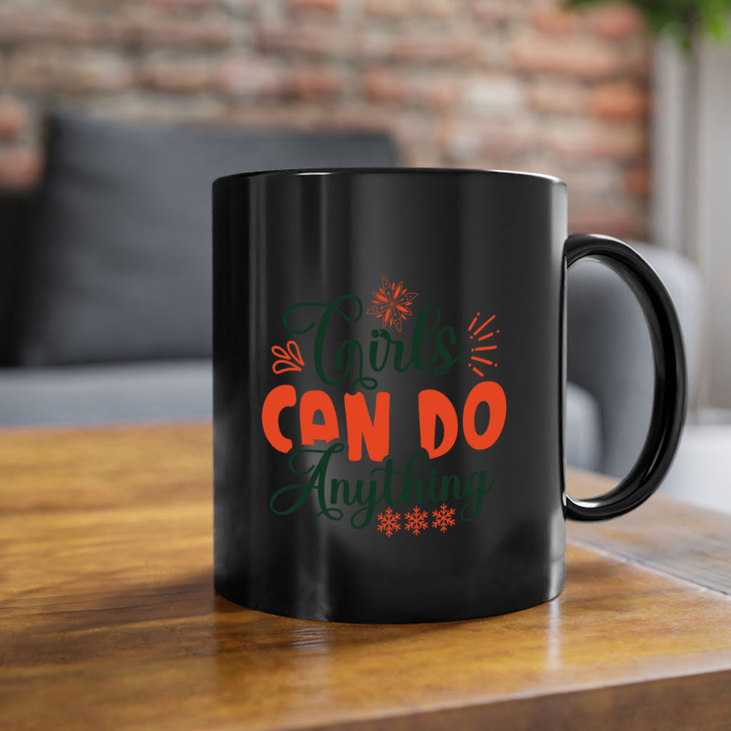 Girls Can Do Anything 116#- winter-Mug / Coffee Cup