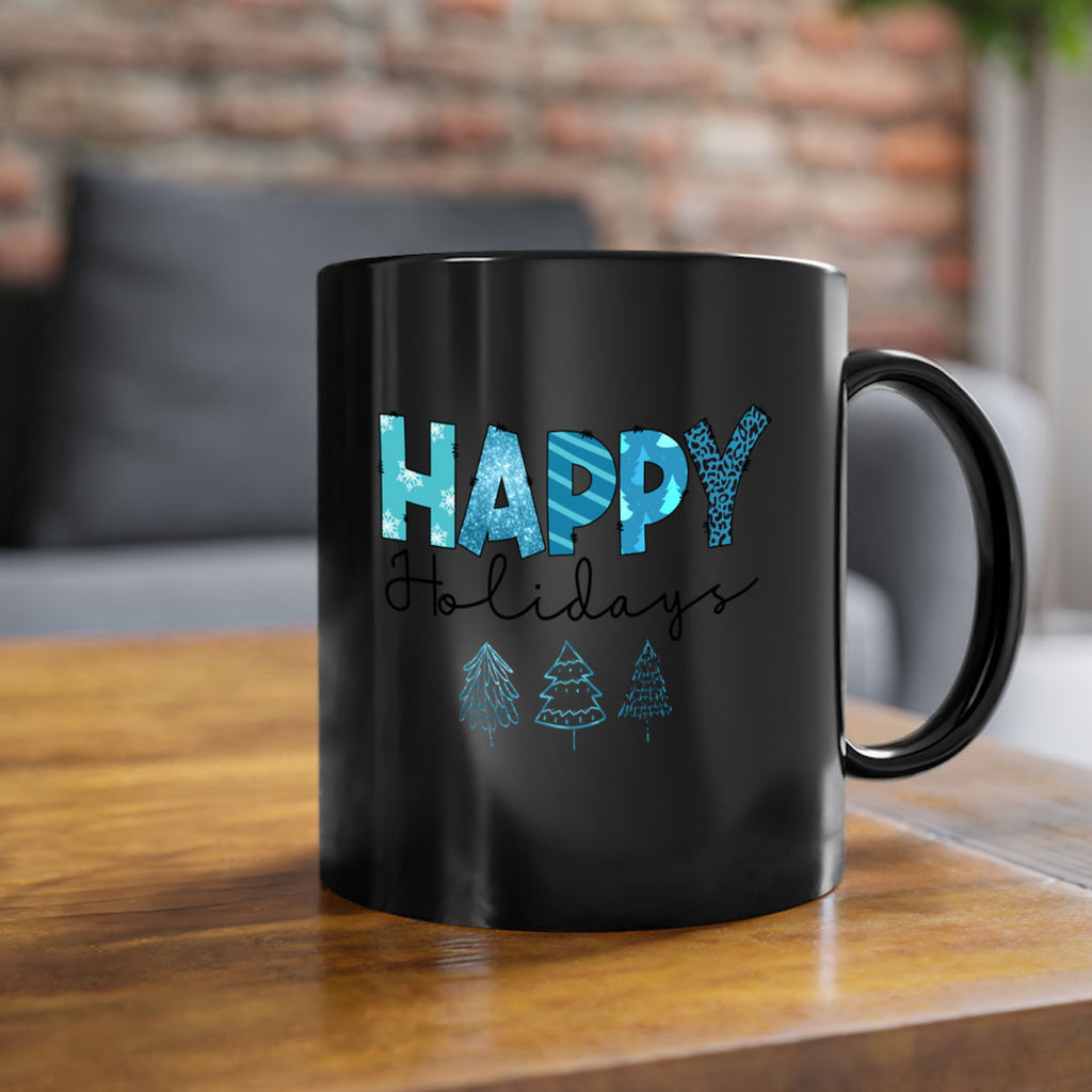 Happy Holidays 140#- winter-Mug / Coffee Cup