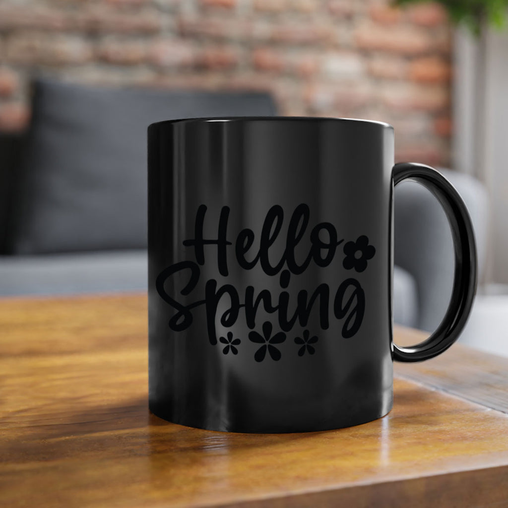 Hello spring  design 232#- spring-Mug / Coffee Cup