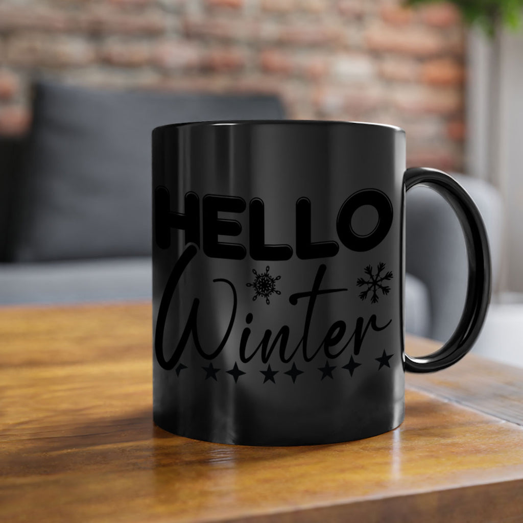 Hello winter 183#- winter-Mug / Coffee Cup