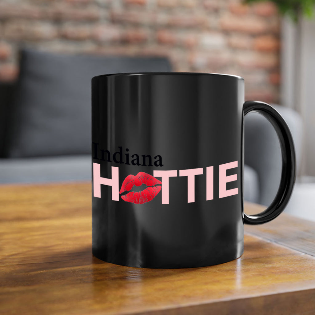 Indiana Hottie With Red Lips 14#- Hottie Collection-Mug / Coffee Cup