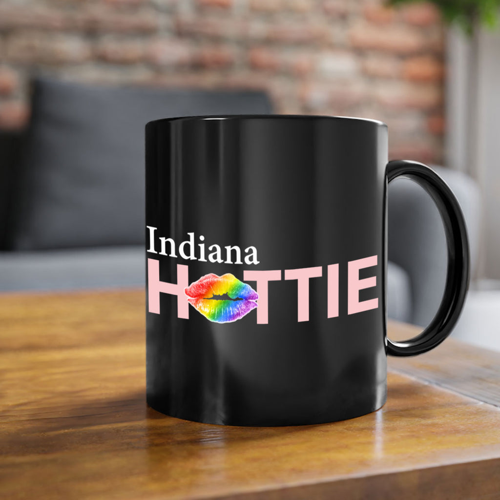 Indiana Hottie with rainbow lips 65#- Hottie Collection-Mug / Coffee Cup