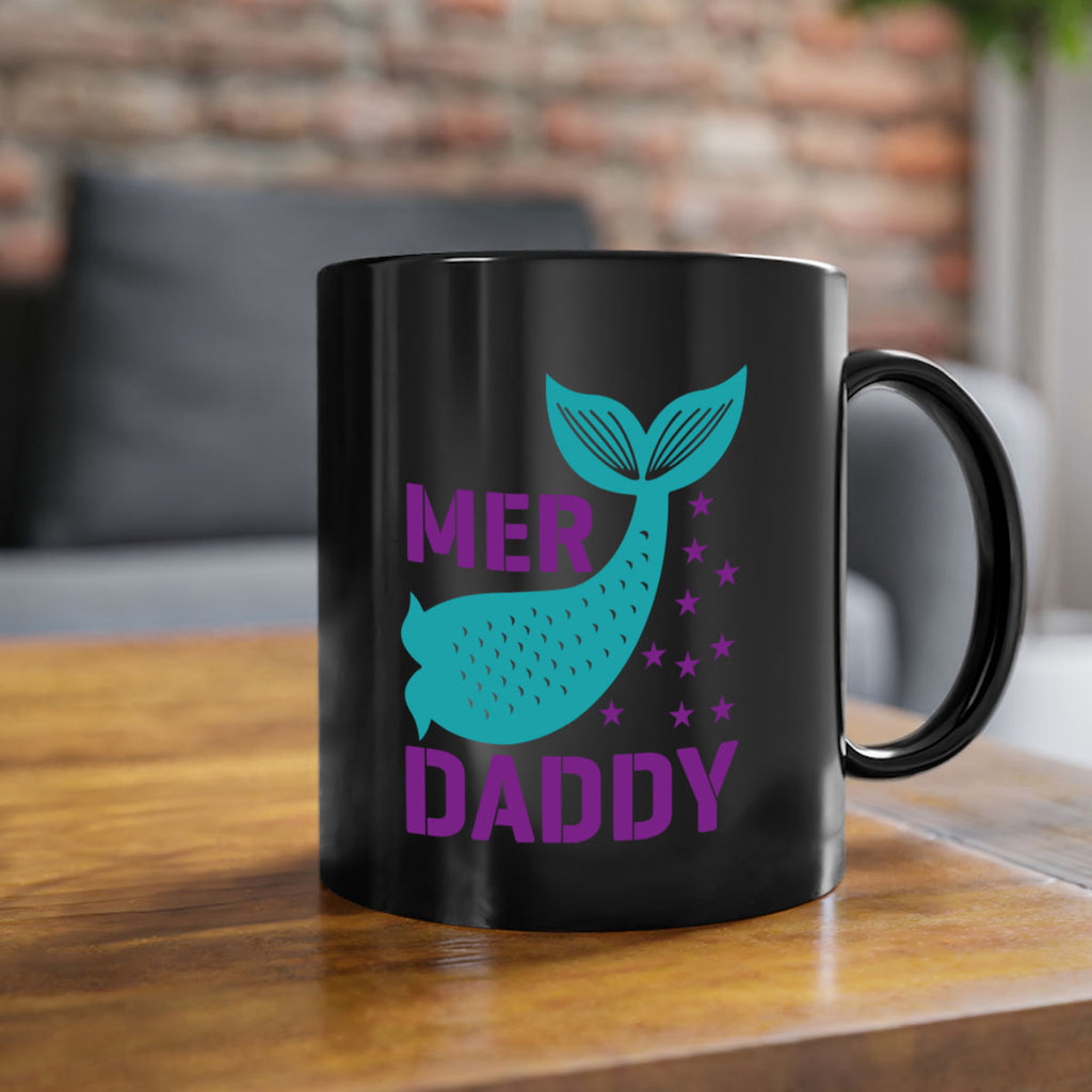 Mer Daddy 326#- mermaid-Mug / Coffee Cup