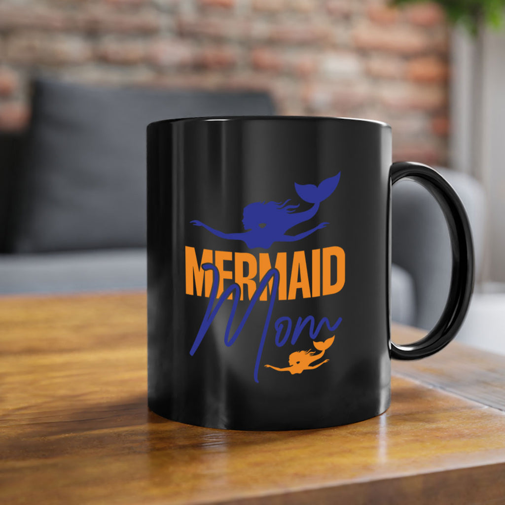Mermaid Mom 369#- mermaid-Mug / Coffee Cup