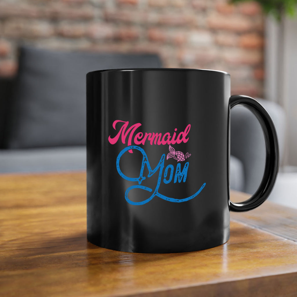Mermaid Mom 371#- mermaid-Mug / Coffee Cup