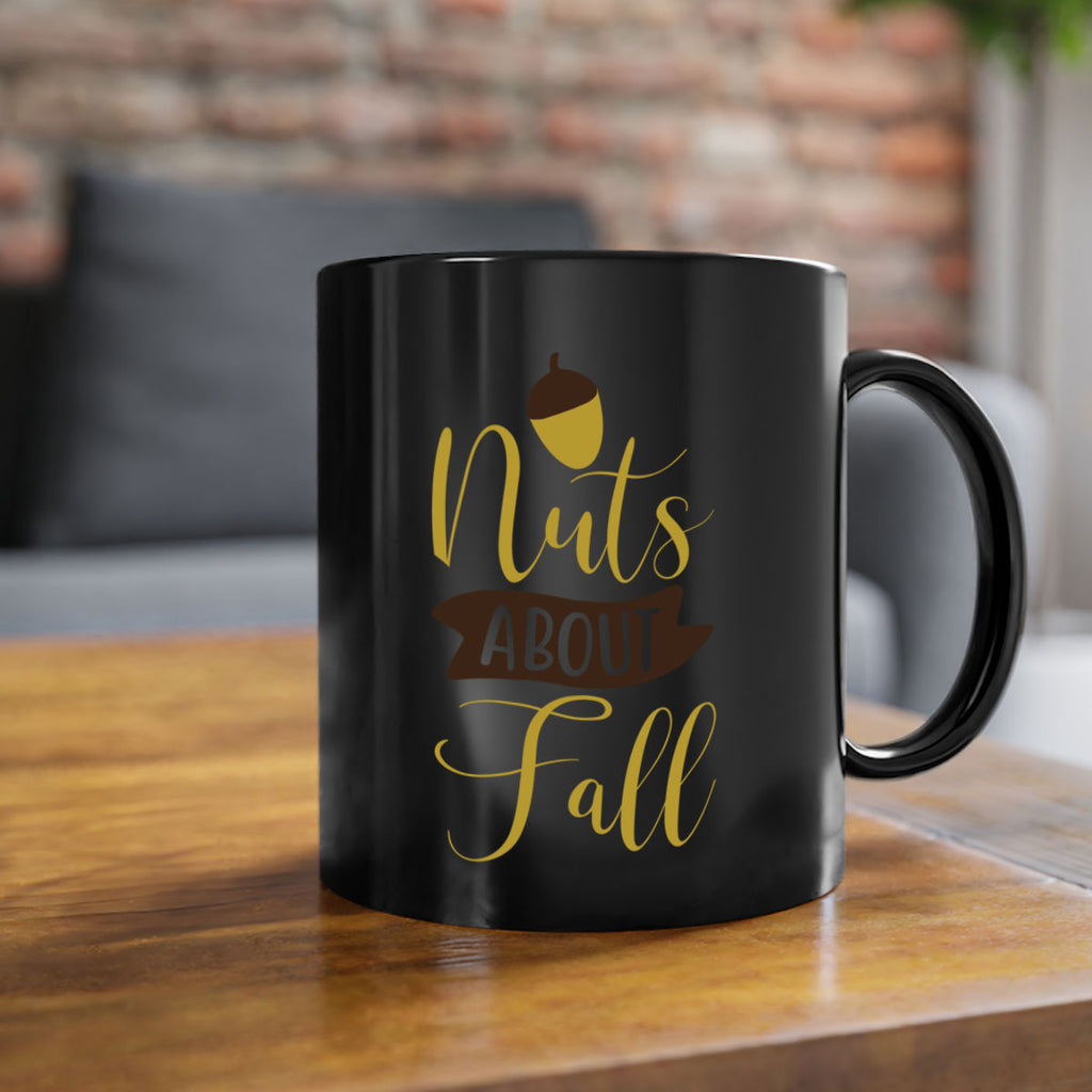 Nuts About Fall 442#- fall-Mug / Coffee Cup
