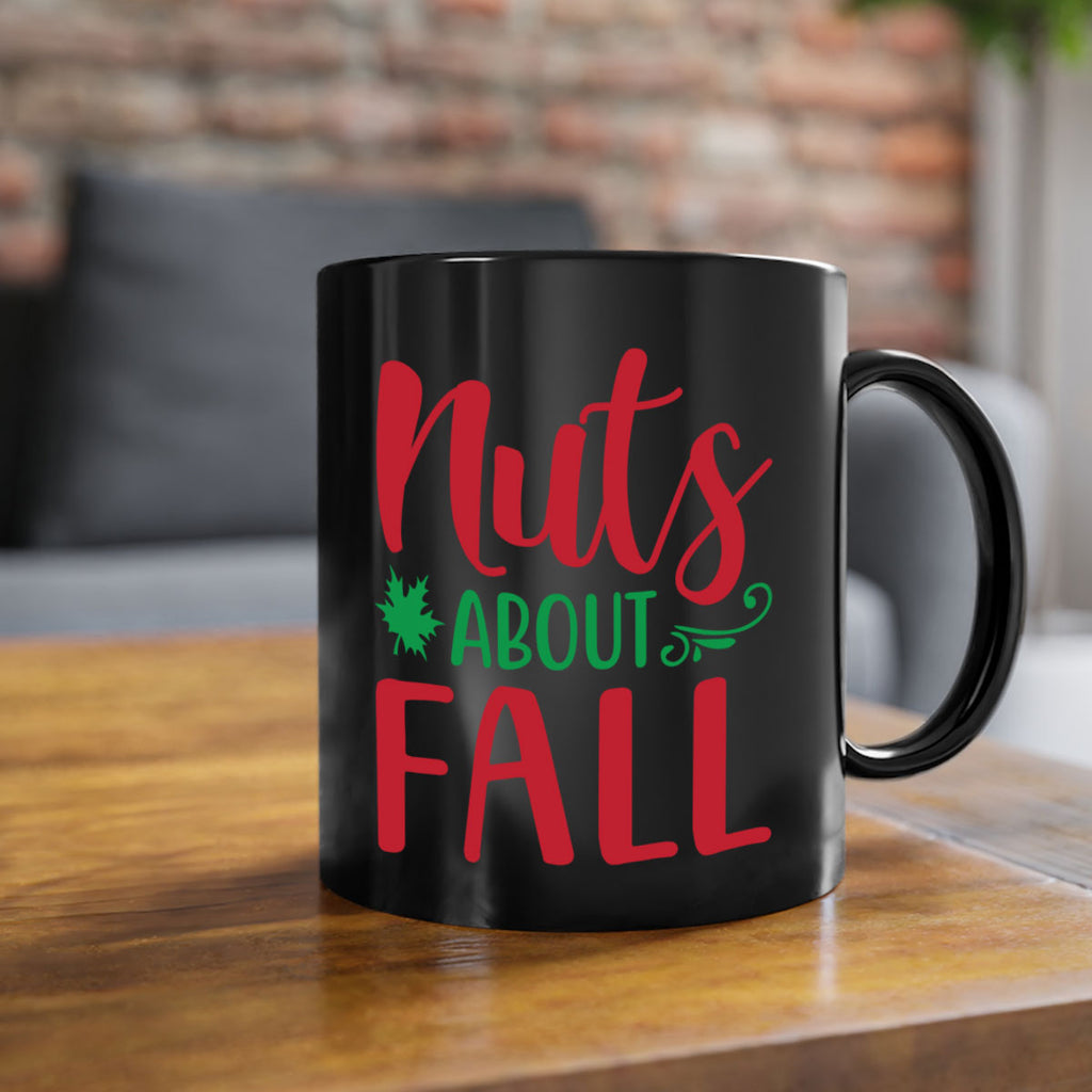 Nuts About Fall 443#- fall-Mug / Coffee Cup
