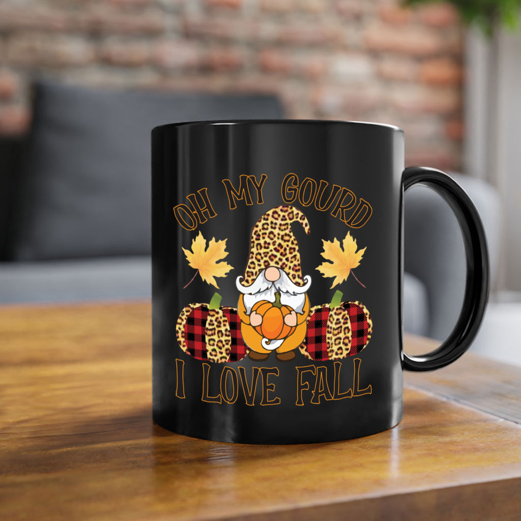 Oh My Gourd I Love Fall 456#- fall-Mug / Coffee Cup