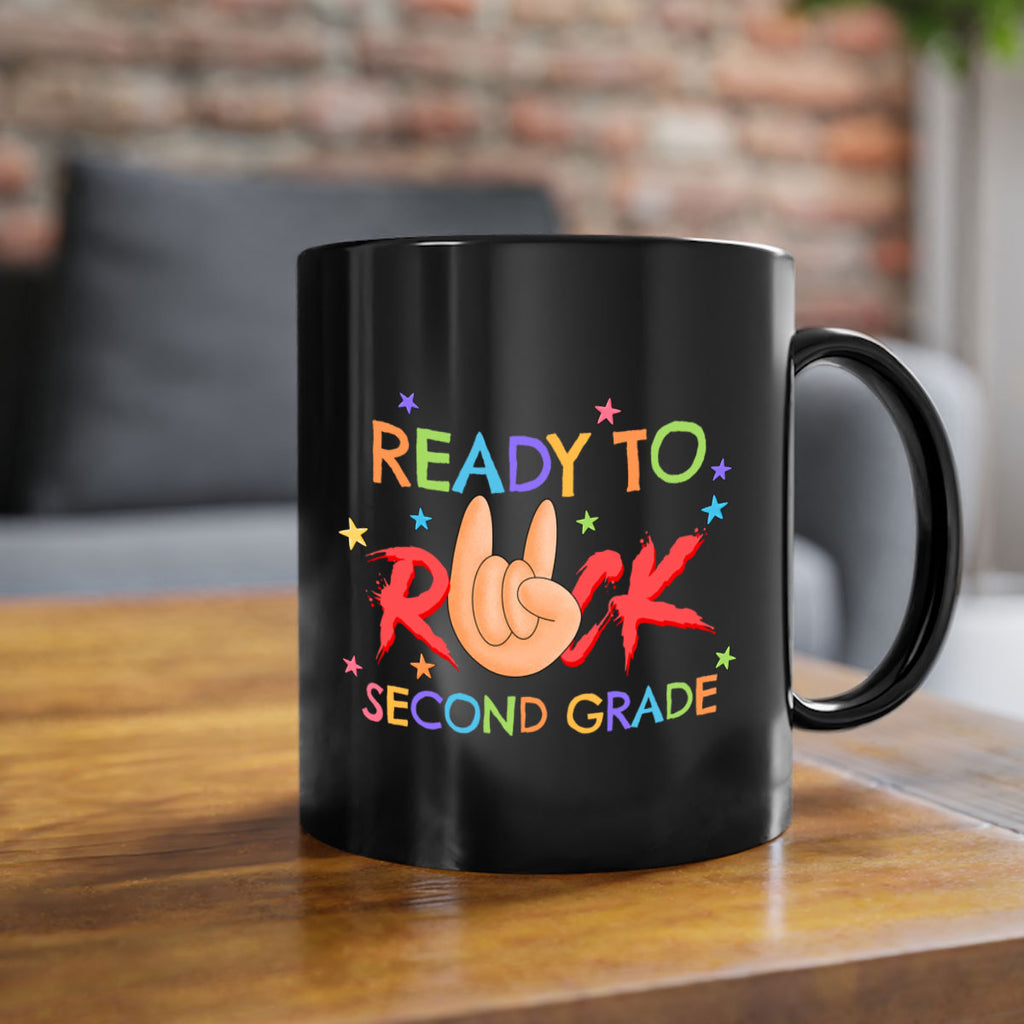 Ready to Rock 2nd Grade 21#- second grade-Mug / Coffee Cup
