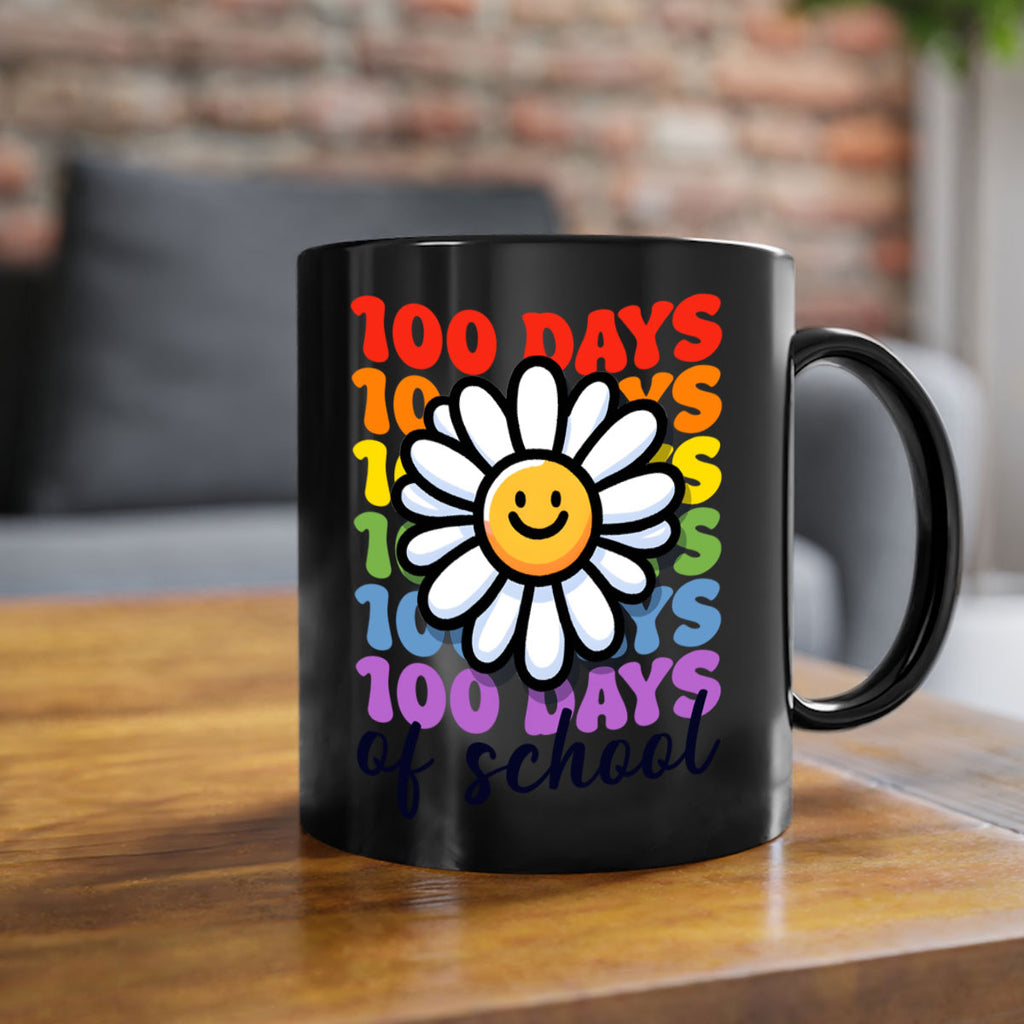Retro Flower 100 Days Of 56#- 100 days-Mug / Coffee Cup