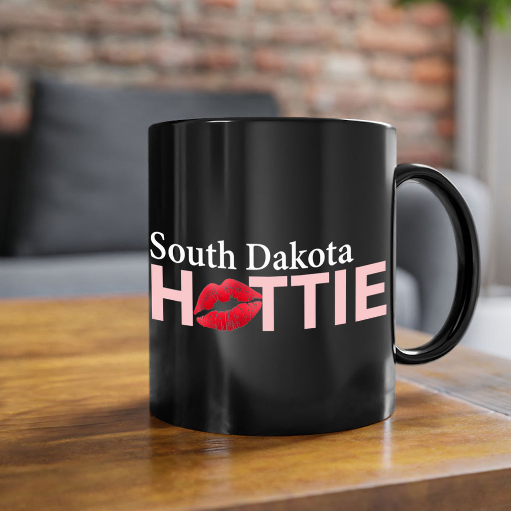 South Dakota Hottie With Red Lips 95#- Hottie Collection-Mug / Coffee Cup