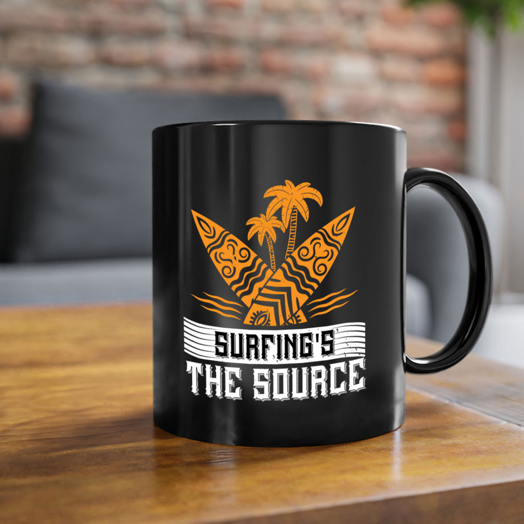 Surfings the source 411#- surfing-Mug / Coffee Cup