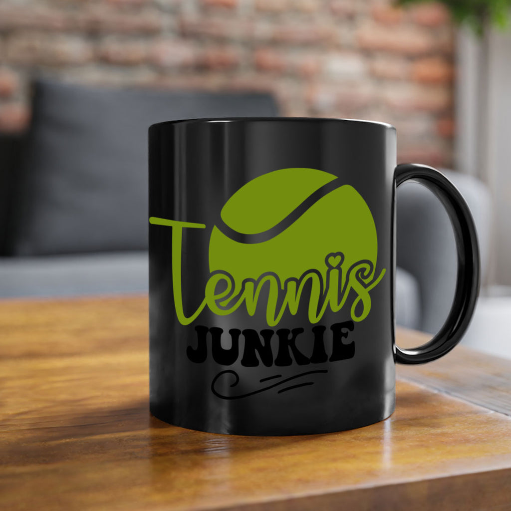 Tennis Junkie 280#- tennis-Mug / Coffee Cup