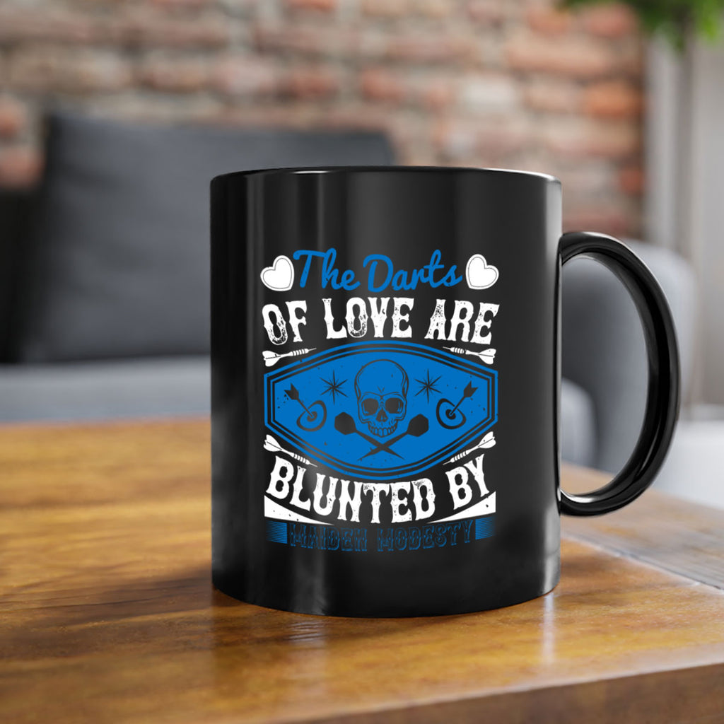 The darts of love are blunted by maiden modesty 1805#- darts-Mug / Coffee Cup