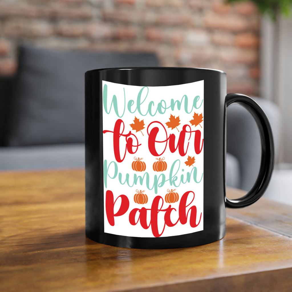 WelcometoOurPumpkinPatch 643#- fall-Mug / Coffee Cup