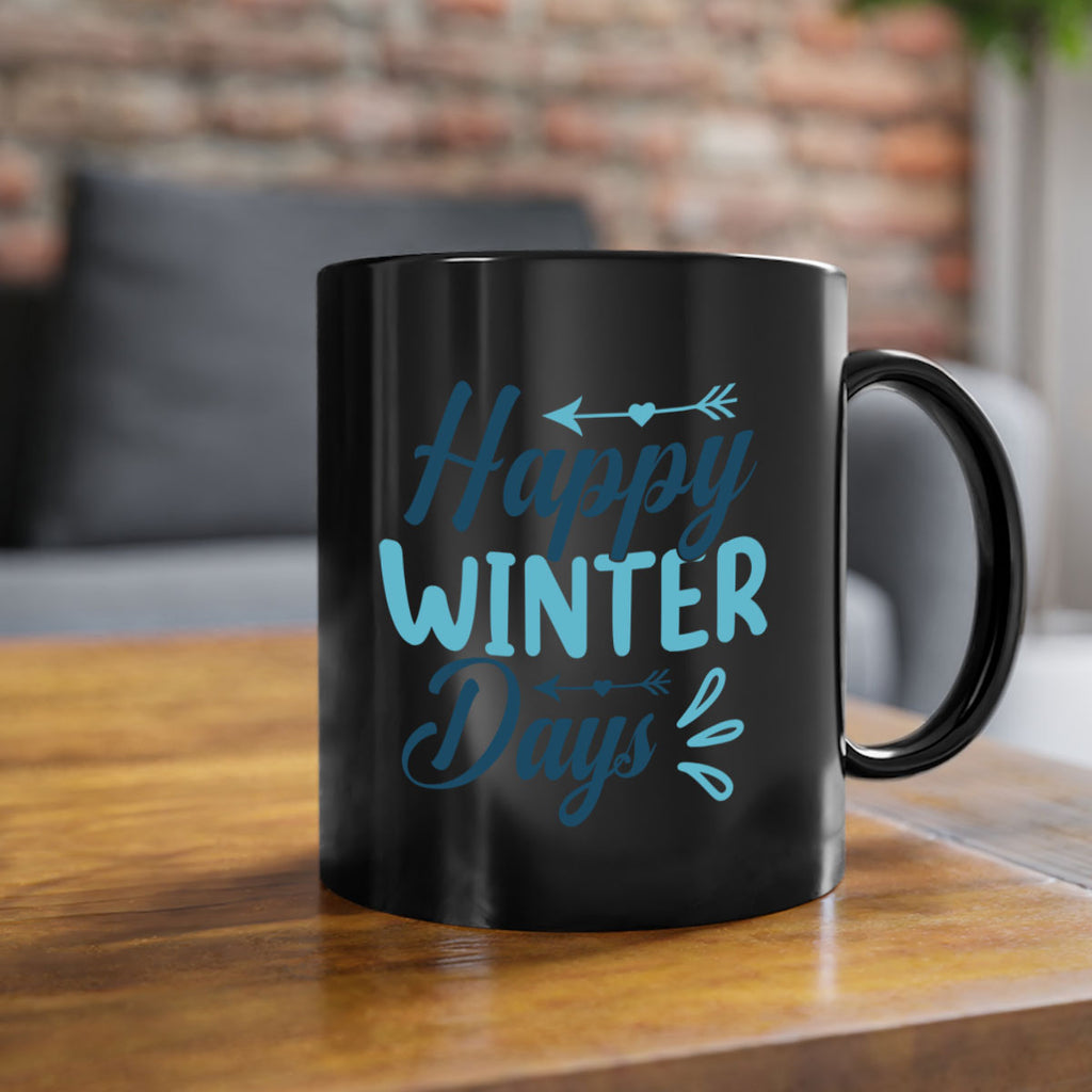 happy winter days 120#- winter-Mug / Coffee Cup