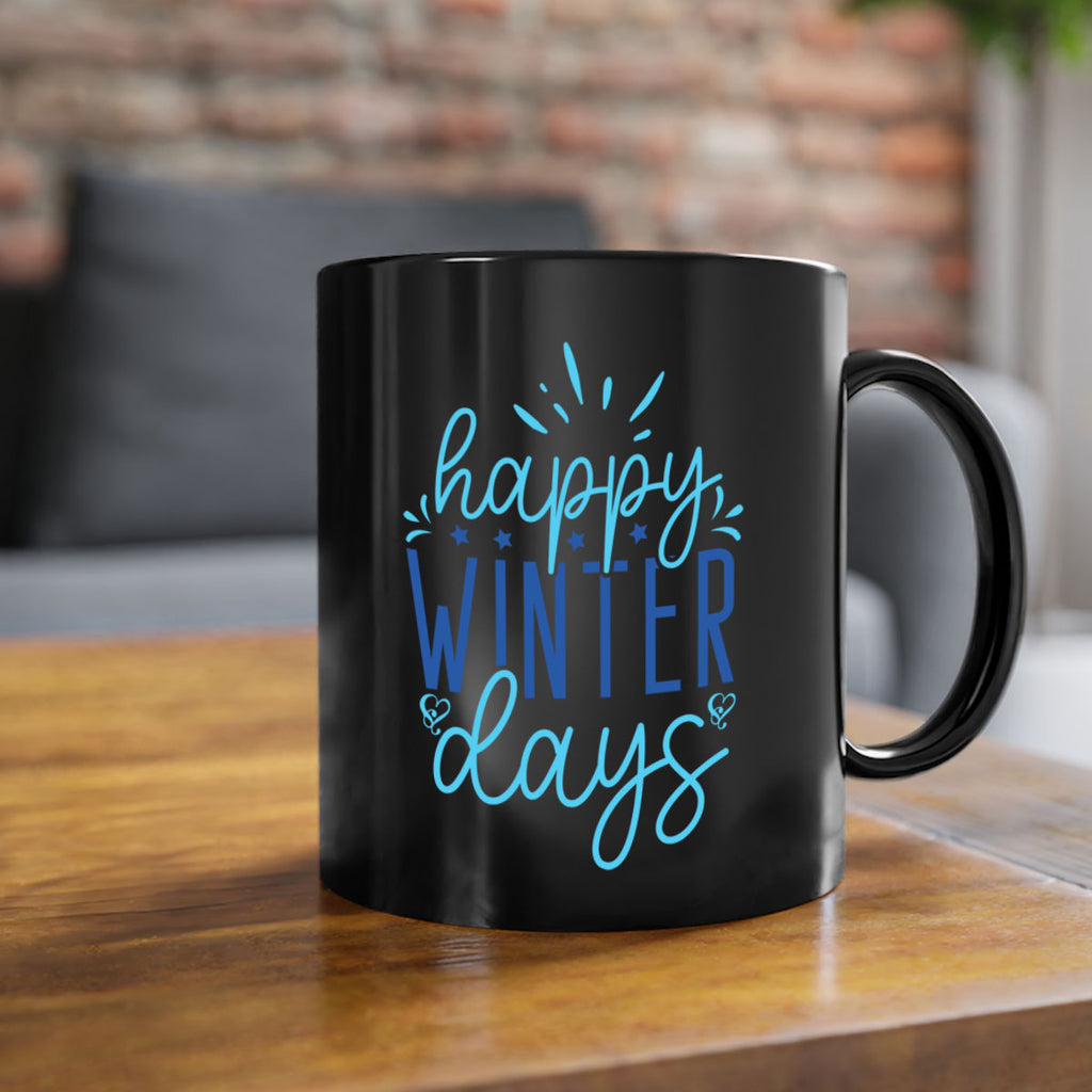 happy winter days 121#- winter-Mug / Coffee Cup