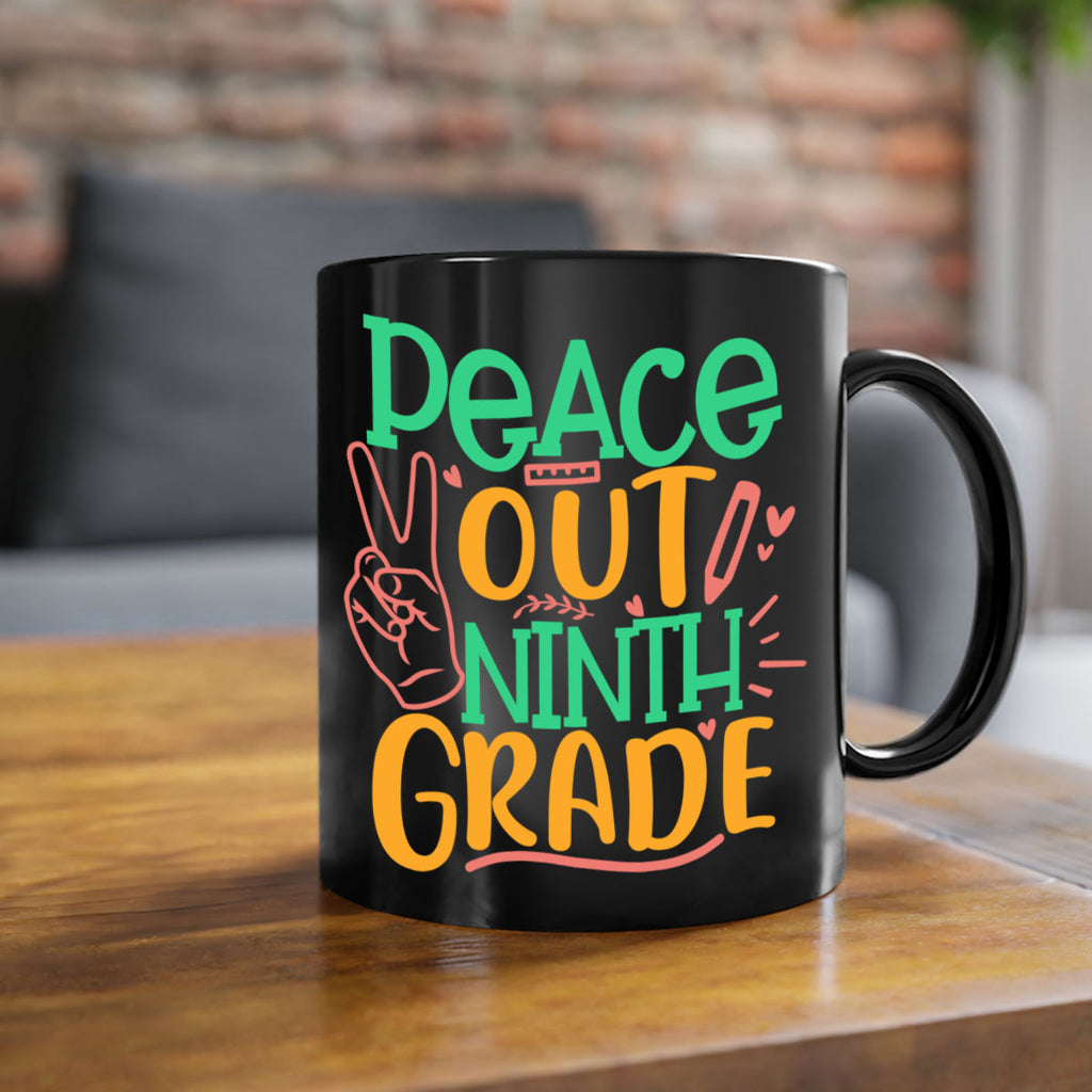 peace out 9th grade 2#- 9th grade-Mug / Coffee Cup