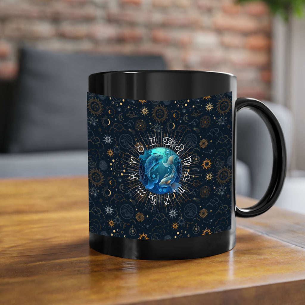 pisces Straight 366#- zodiac-Mug / Coffee Cup
