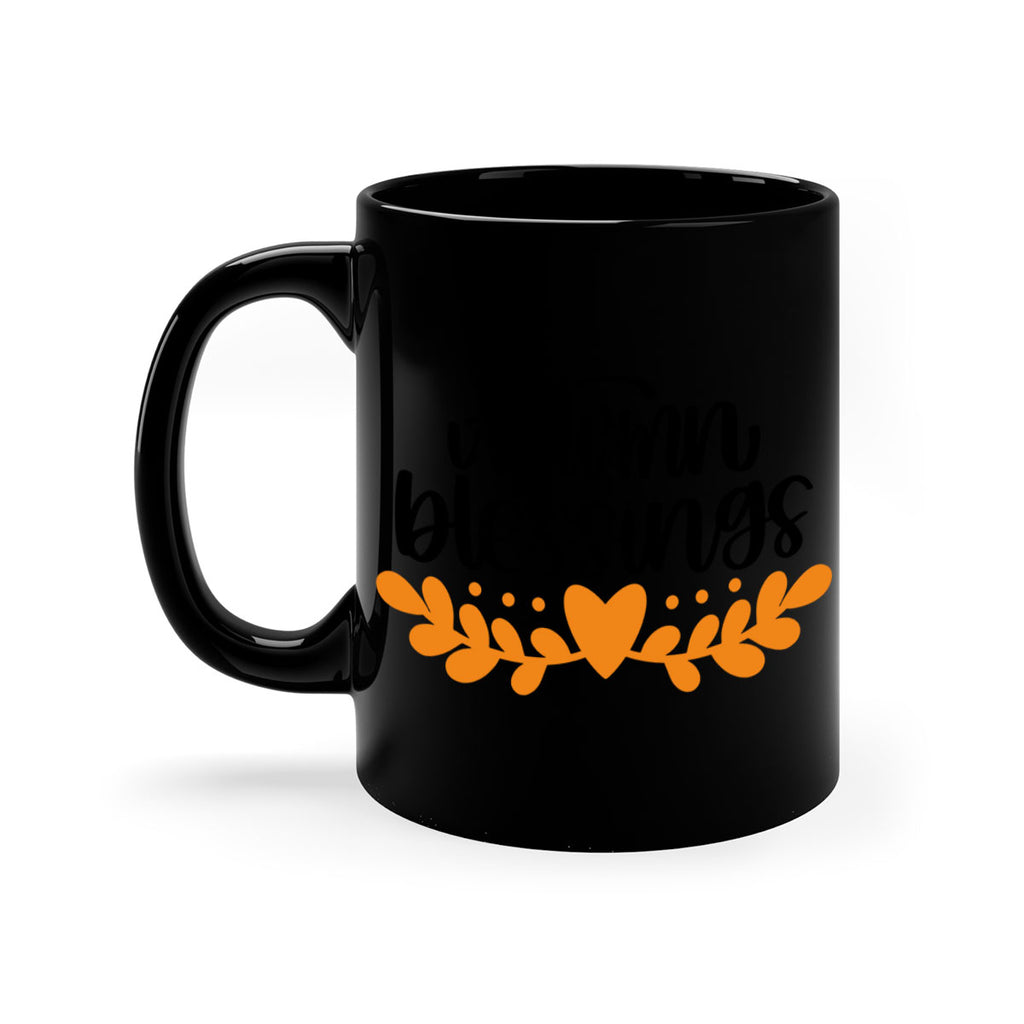 Autumn Blessings 472#- fall-Mug / Coffee Cup