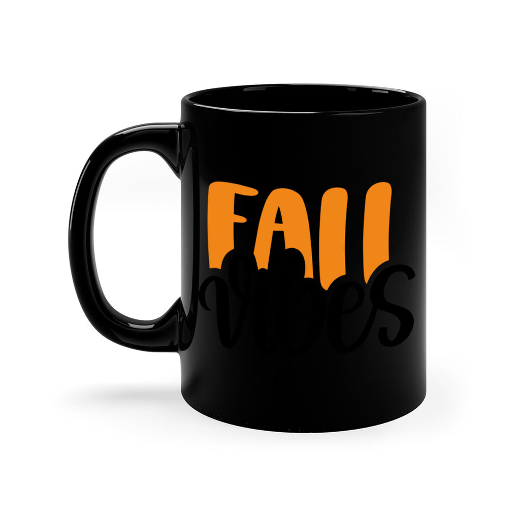 Fall Vibes 487#- fall-Mug / Coffee Cup