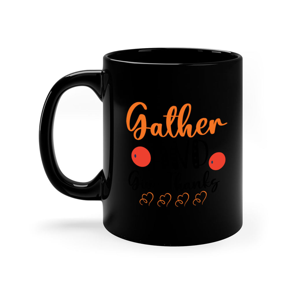 Gather And Give Thanks 188#- fall-Mug / Coffee Cup