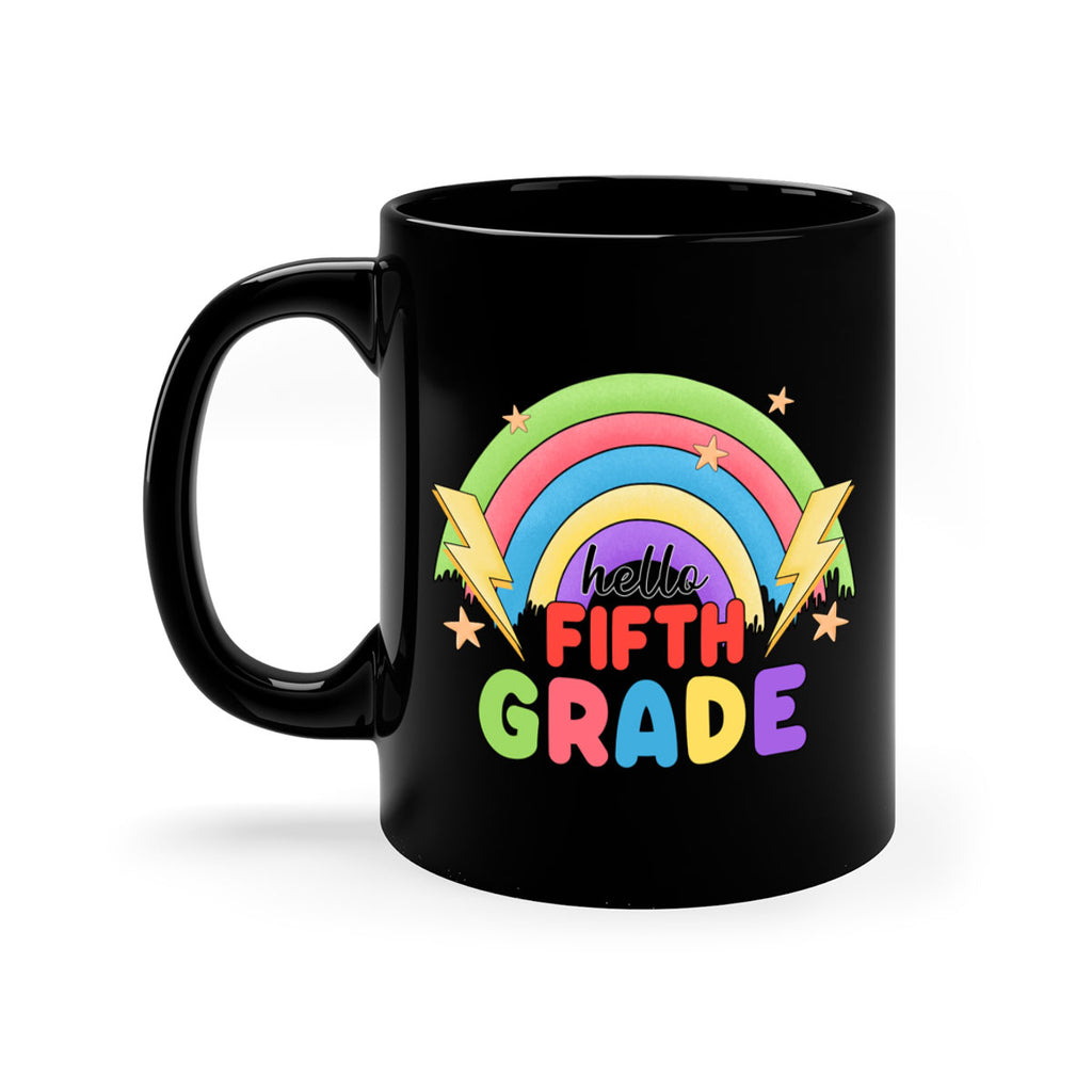 Hello 5th Grade Rainbow 14#- 5th grade-Mug / Coffee Cup