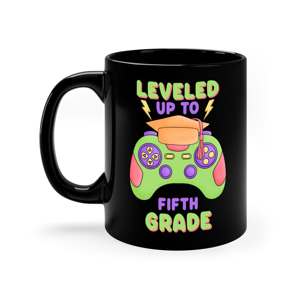 Leveled up to 5th Grade 17#- 5th grade-Mug / Coffee Cup